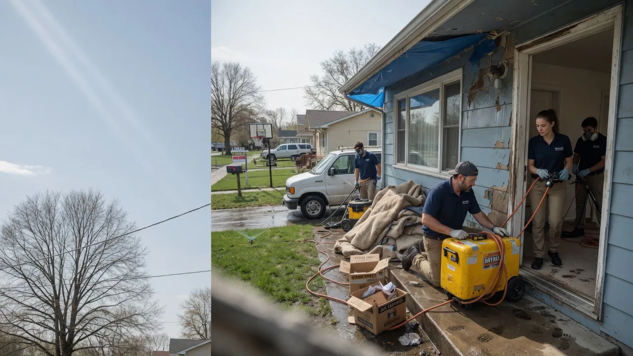 Basement Flood Cleanup in Tolland, CT near me